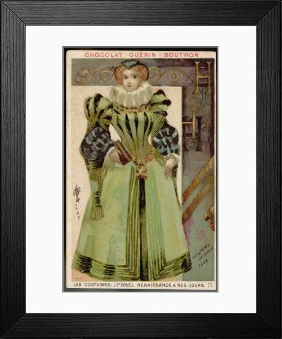 Framed Print : Costume / Women / 1530 Framed Print : Costume / Women / 1530