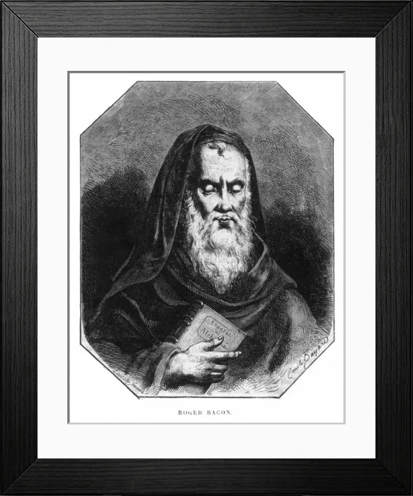 Framed Print : Roger Bacon / Bayard Framed Print : Roger Bacon / Bayard
