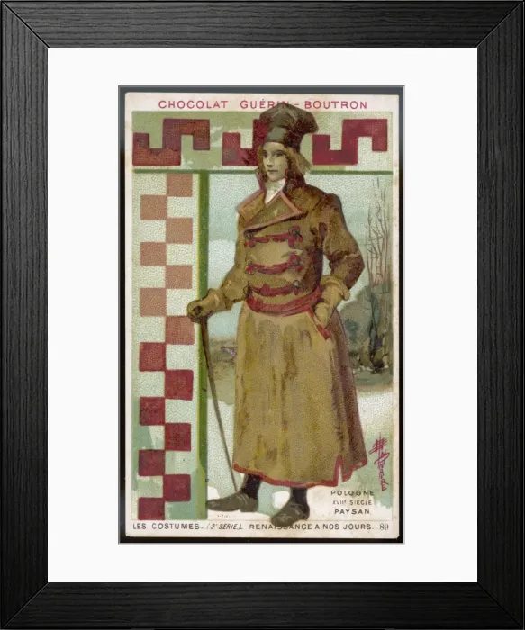 Framed Print : Costume / Polish Peasant Framed Print : Costume / Polish Peasant