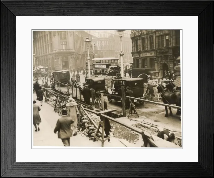 Framed Print : Social / Waterloo 1930 Framed Print : Social / Waterloo 1930