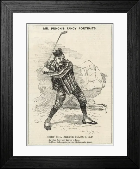 Framed Print : Balfour  /  Golf  /  Sambourne