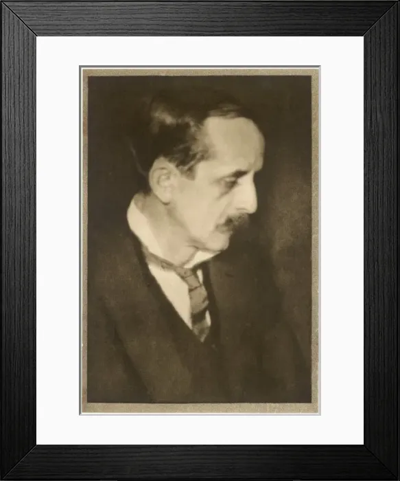Framed Print : Jm Barrie / Elderly Framed Print : Jm Barrie / Elderly