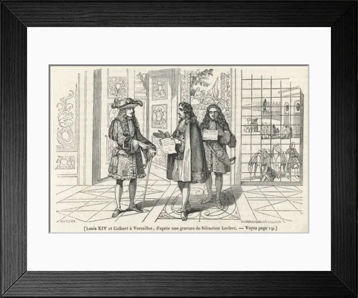 Framed Print : Colbert J-B / Leclerc Framed Print : Colbert J-B / Leclerc