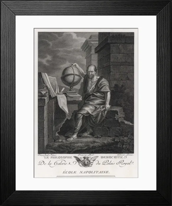 Framed Print : Democritus / Ribera Framed Print : Democritus / Ribera