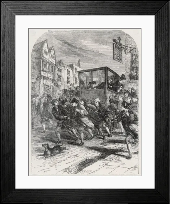 Framed Print : Wilkes Riots / Enters City Framed Print : Wilkes Riots / Enters City