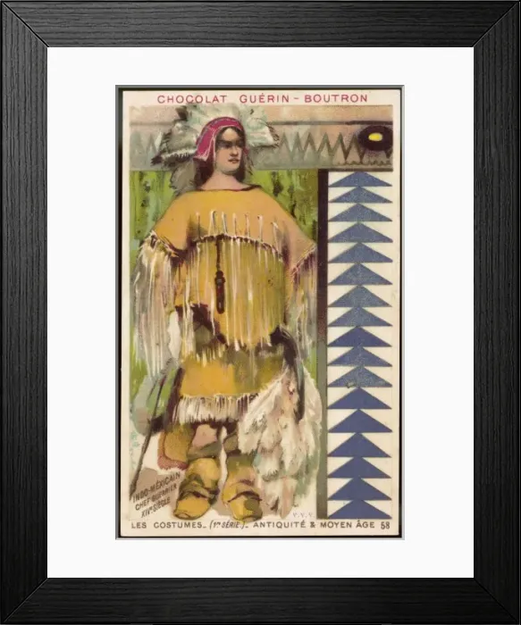 Framed Print : Costume / Men / Mexican 14C Framed Print : Costume / Men / Mexican 14C