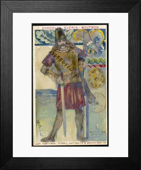 Framed Print : Tartar / Slavonic Warrior Framed Print : Tartar / Slavonic Warrior
