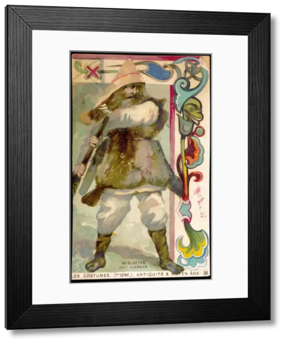 Framed Print : Visigoth Chief Warrior Framed Print : Visigoth Chief Warrior