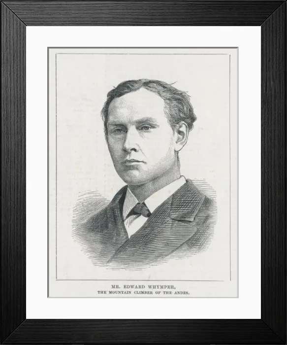 Framed Print : Edward Whymper Framed Print : Edward Whymper