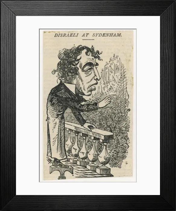 Framed Print : Disraeli / Sydenham Speech Framed Print : Disraeli / Sydenham Speech