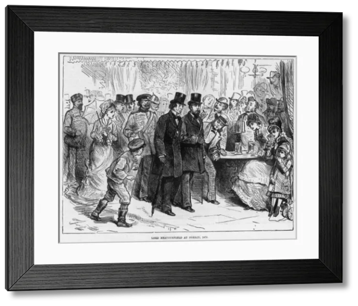 Framed Print : Disraeli / Berlin / 1878 Framed Print : Disraeli / Berlin / 1878