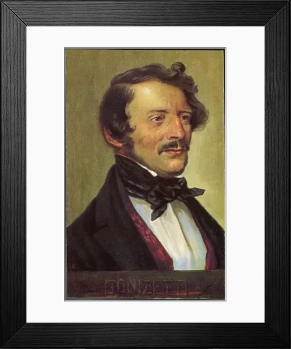 Framed Print : Donizetti / Eichhorn Framed Print : Donizetti / Eichhorn