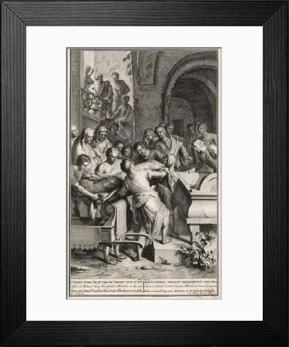 Framed Print : Abraham Buried Framed Print : Abraham Buried