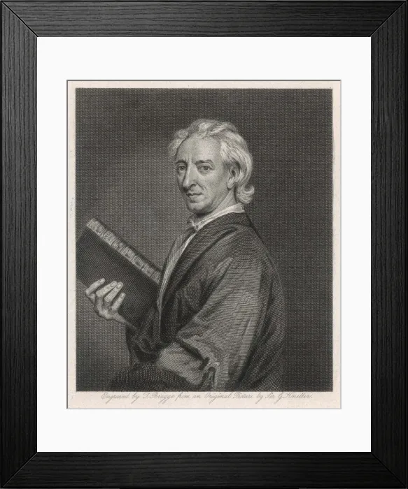 Framed Print : John Evelyn / Bragge Framed Print : John Evelyn / Bragge