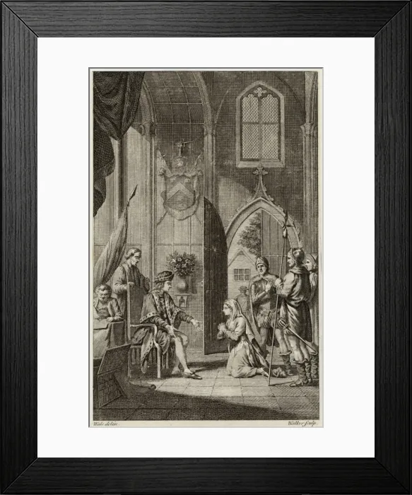 Framed Print : Events / Britain / Warbeck Framed Print : Events / Britain / Warbeck