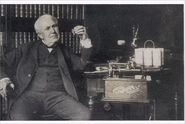 Thomas Edison  /  Phonograph