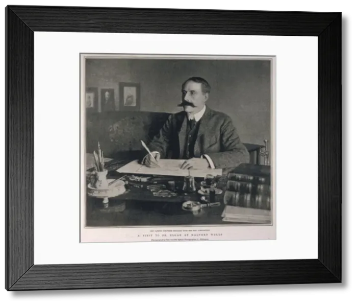Framed Print : Elgar / Graphic 1904 / Desk Framed Print : Elgar / Graphic 1904 / Desk