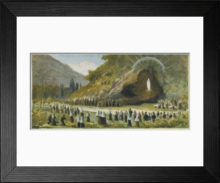 Framed Print : Bernadette, March Vision Framed Print : Bernadette, March Vision