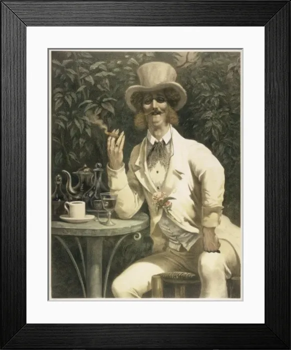 Framed Print : MALE TYPES / A MABILLE Framed Print : MALE TYPES / A MABILLE