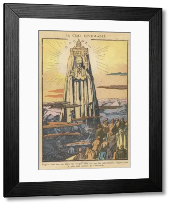 Framed Print : The Church Symbolised Framed Print : The Church Symbolised