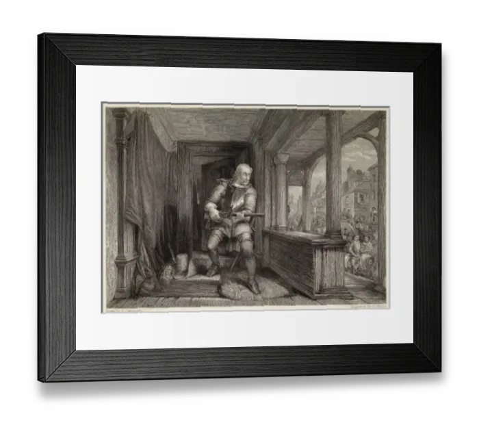 Framed Print : Hamiltan Shoots Moray Framed Print : Hamiltan Shoots Moray