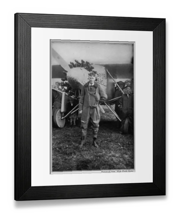 Framed Print : Lindbergh Flying Clothes Framed Print : Lindbergh Flying Clothes
