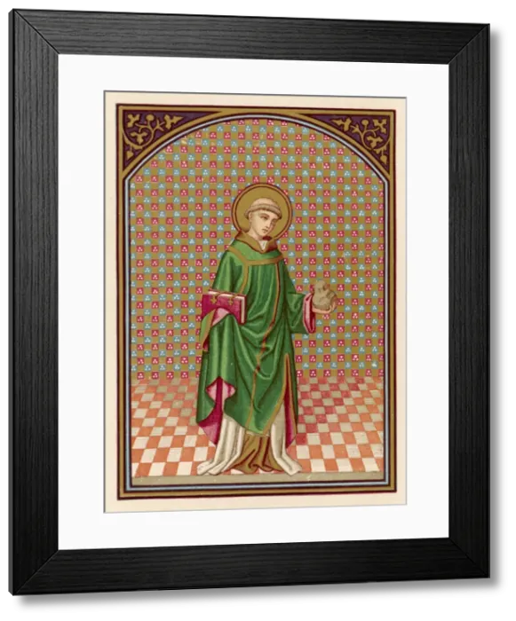 Framed Print : St Stephen / Miniature Framed Print : St Stephen / Miniature