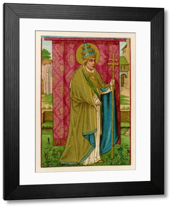 Framed Print : Pope Clemens I Framed Print : Pope Clemens I