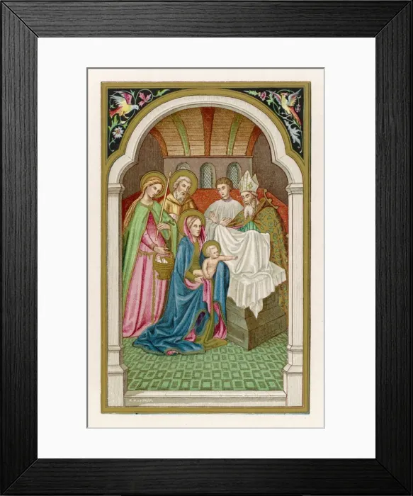 Framed Print : Mary is Purified Framed Print : Mary is Purified