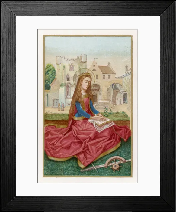 Framed Print : Catherine of Alexandria Framed Print : Catherine of Alexandria