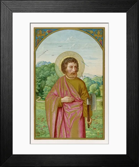 Framed Print : Matthias, Apostle Framed Print : Matthias, Apostle