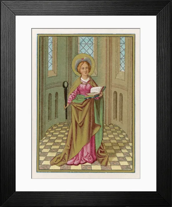 Framed Print : Saint Agatha Framed Print : Saint Agatha