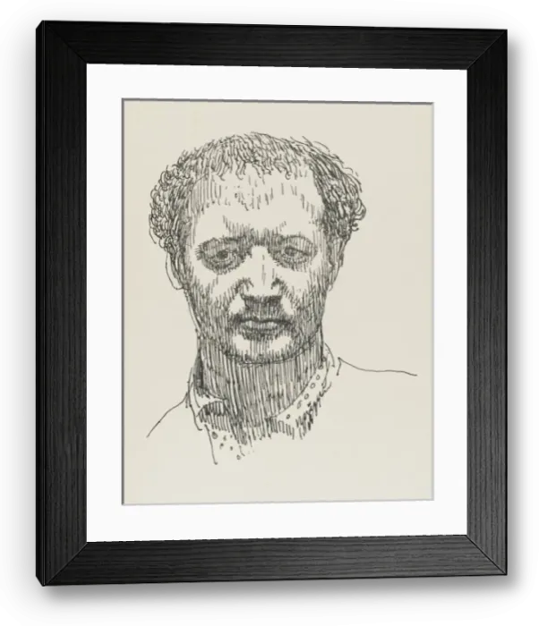 Framed Print : Jacob Epstein / Evans 1922 Framed Print : Jacob Epstein / Evans 1922