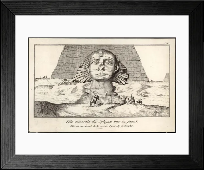 Framed Print : Sphinx (Denon) Framed Print : Sphinx (Denon)
