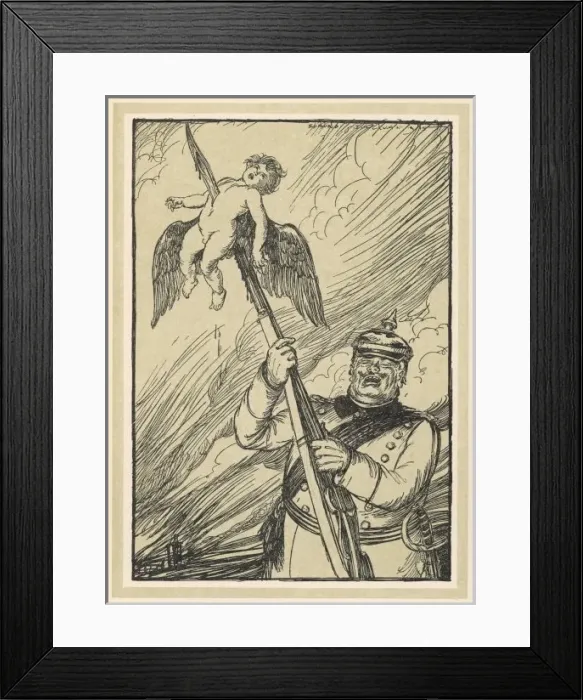 Framed Print : The Gentle German Framed Print : The Gentle German