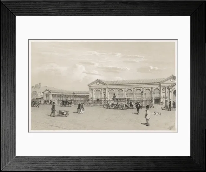 Framed Print : Paris / Gare Du Nord Framed Print : Paris / Gare Du Nord