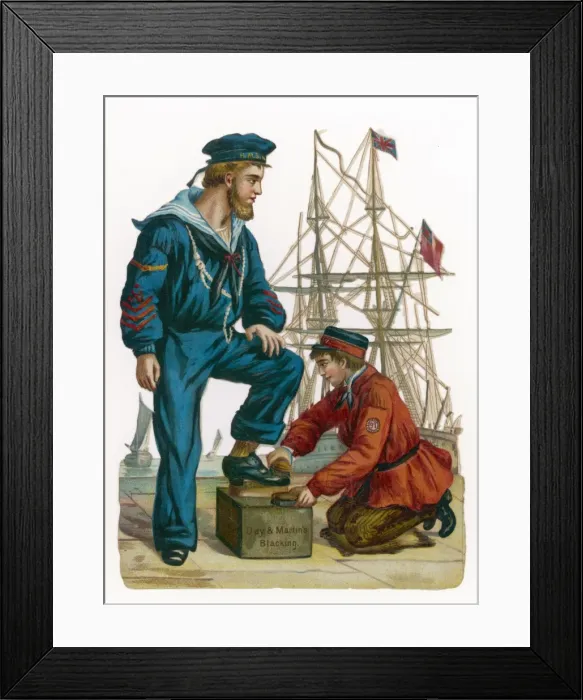 Framed Print : Sailor Going on Leave Framed Print : Sailor Going on Leave