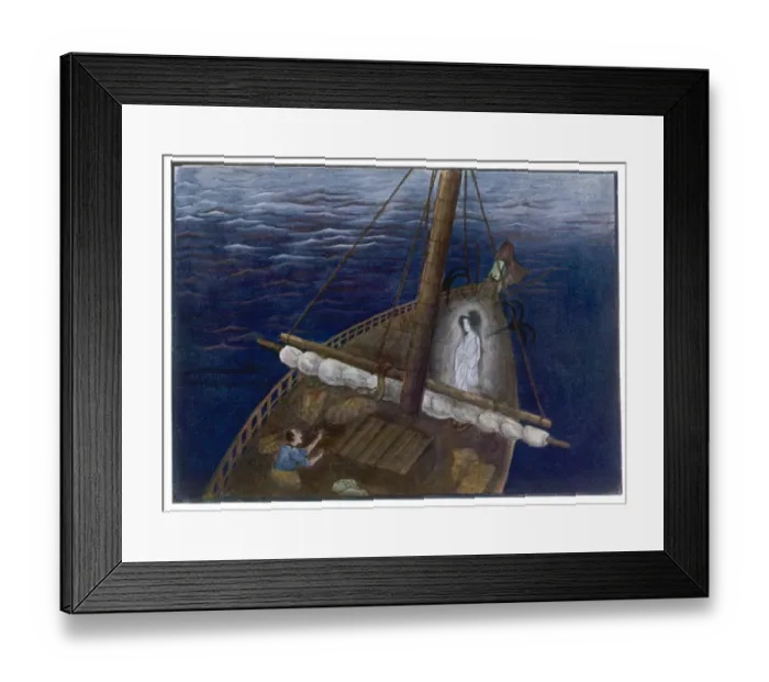 Framed Print : Japan Woman in White Framed Print : Japan Woman in White