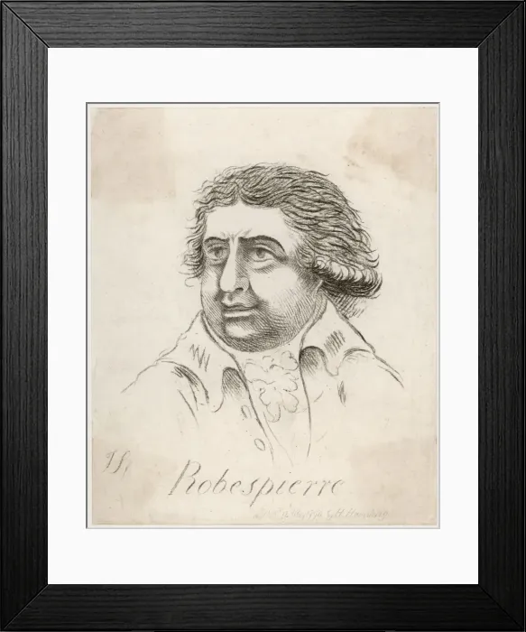 Framed Print : Cj Fox / As Robespierre Framed Print : Cj Fox / As Robespierre