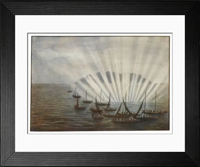 Framed Print : Marine Lights, Japan Framed Print : Marine Lights, Japan