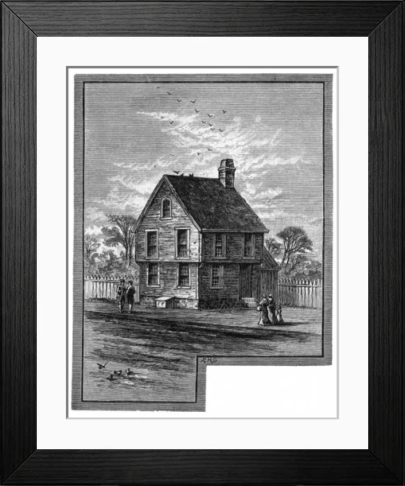 Framed Print : B Franklin / Birthplace Framed Print : B Franklin / Birthplace