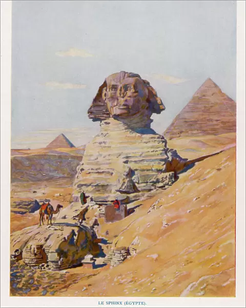 Egypt  /  Sphinx 1910