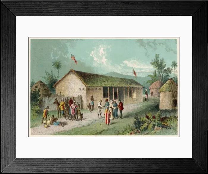 Framed Print : Arab Visit / Liv. & Stanley Framed Print : Arab Visit / Liv. & Stanley