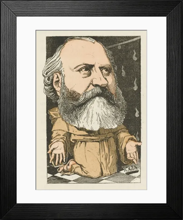 Framed Print : Gounod / Trombinoscope Framed Print : Gounod / Trombinoscope