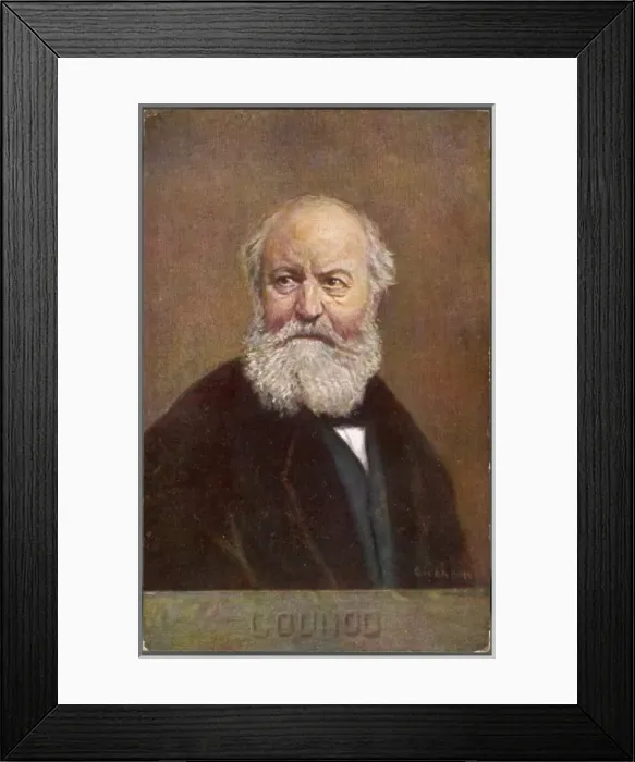Framed Print : Gounod / Eichhorn Postcard Framed Print : Gounod / Eichhorn Postcard