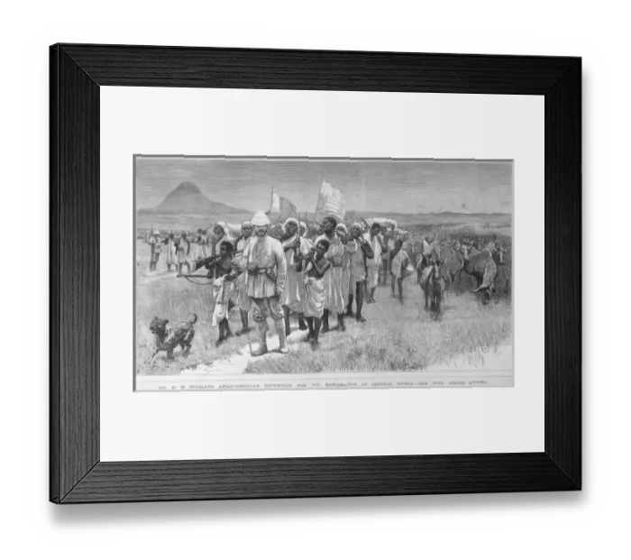Framed Print : Stanley / Across Unyoro Framed Print : Stanley / Across Unyoro