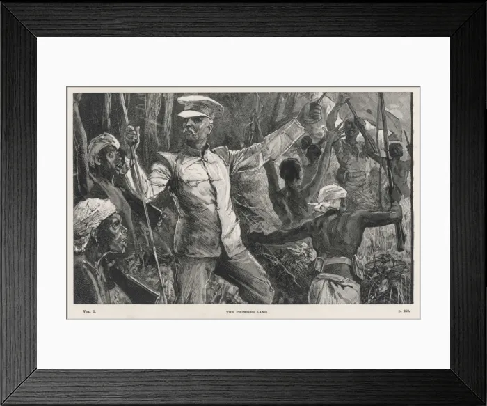 Framed Print : Stanley / Congo Jungle Framed Print : Stanley / Congo Jungle
