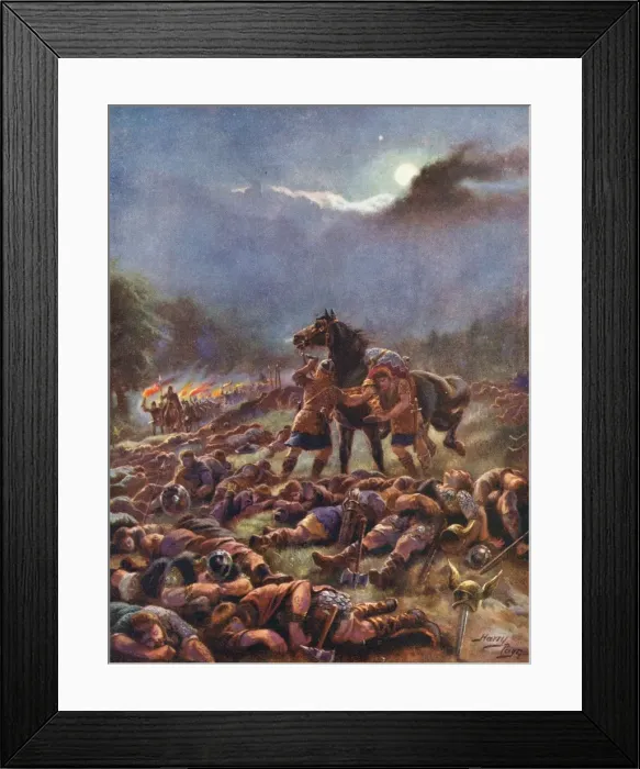 Framed Print : Sweyn Tricked by Scots Framed Print : Sweyn Tricked by Scots