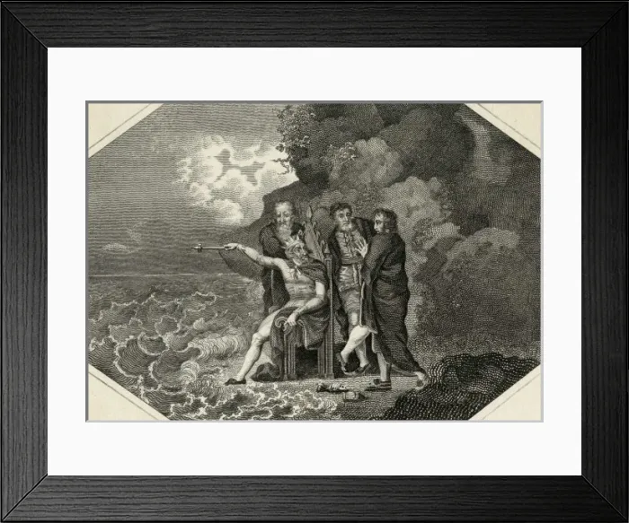 Framed Print : Canute / Orders Waves Framed Print : Canute / Orders Waves