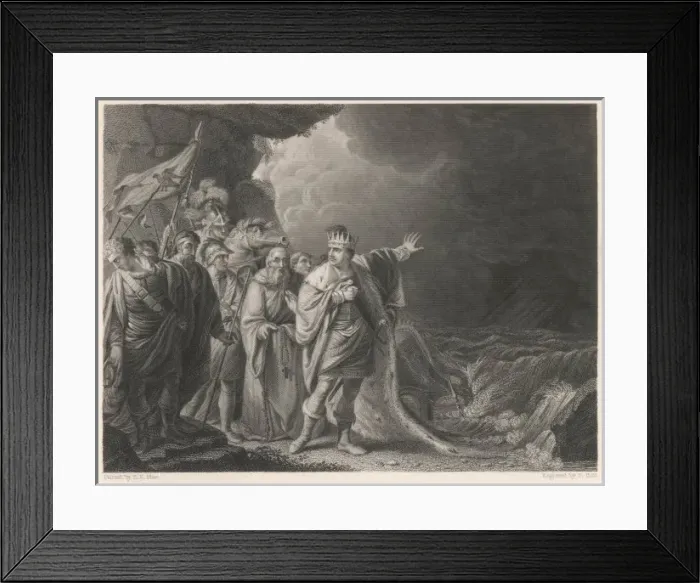 Framed Print : Canute / Orders Waves Framed Print : Canute / Orders Waves